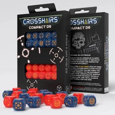 Q Workshop - Crosshairs Compact D6 Dice Set - Image 4