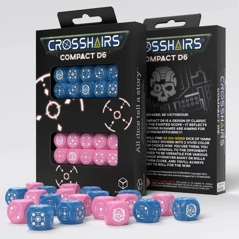 Q Workshop - Crosshairs Compact D6 Dice Set - Image 5