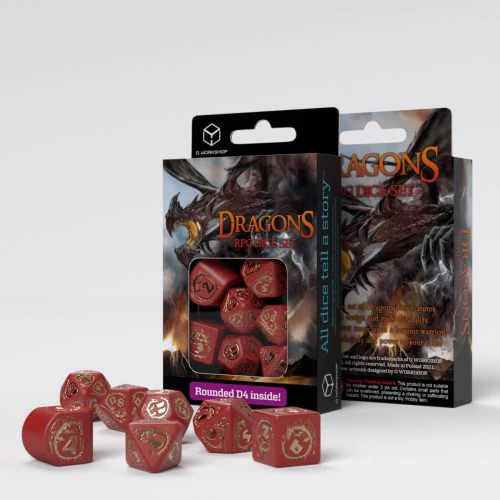 Q Workshop - Dragons RPG Dice Sets - Image 3