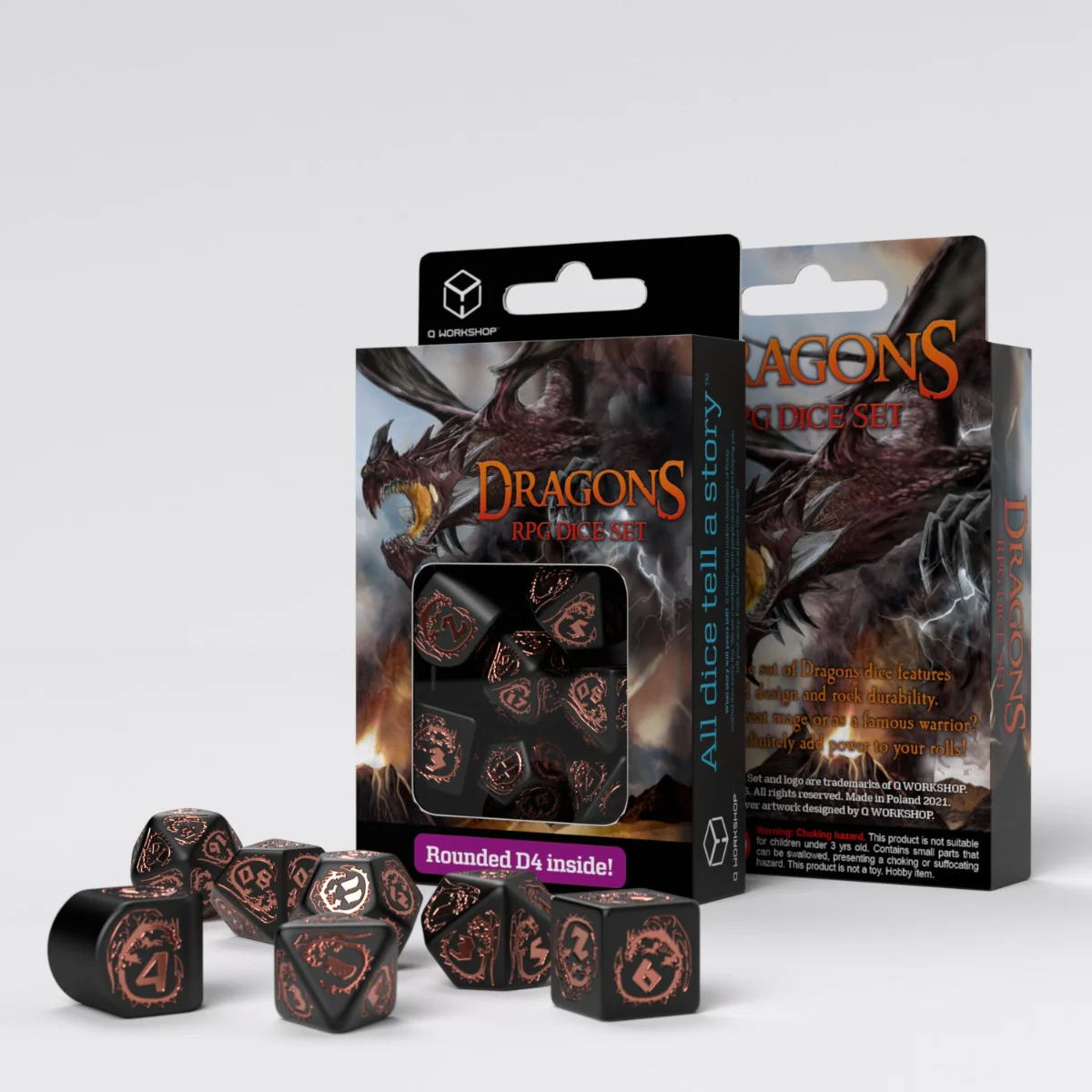 Q Workshop - Dragons RPG Dice Sets - Image 7