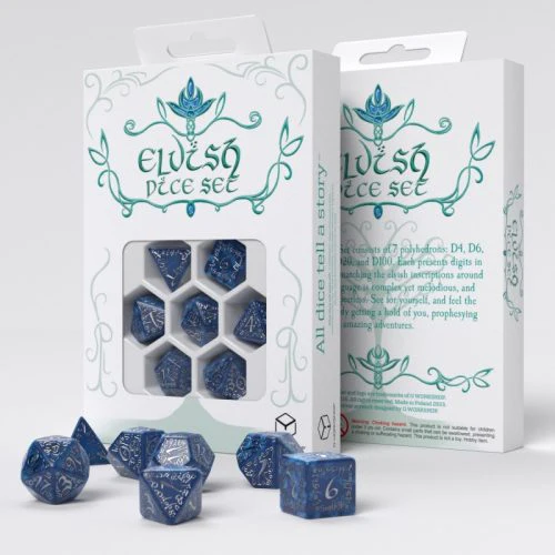 Q Workshop - Elvish RPG Dice Set - Image 9