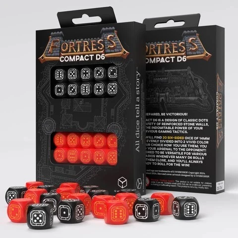 Q Workshop - Fortress Compact D6 Dice Set - Image 3