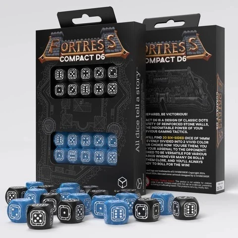 Q Workshop - Fortress Compact D6 Dice Set - Image 4