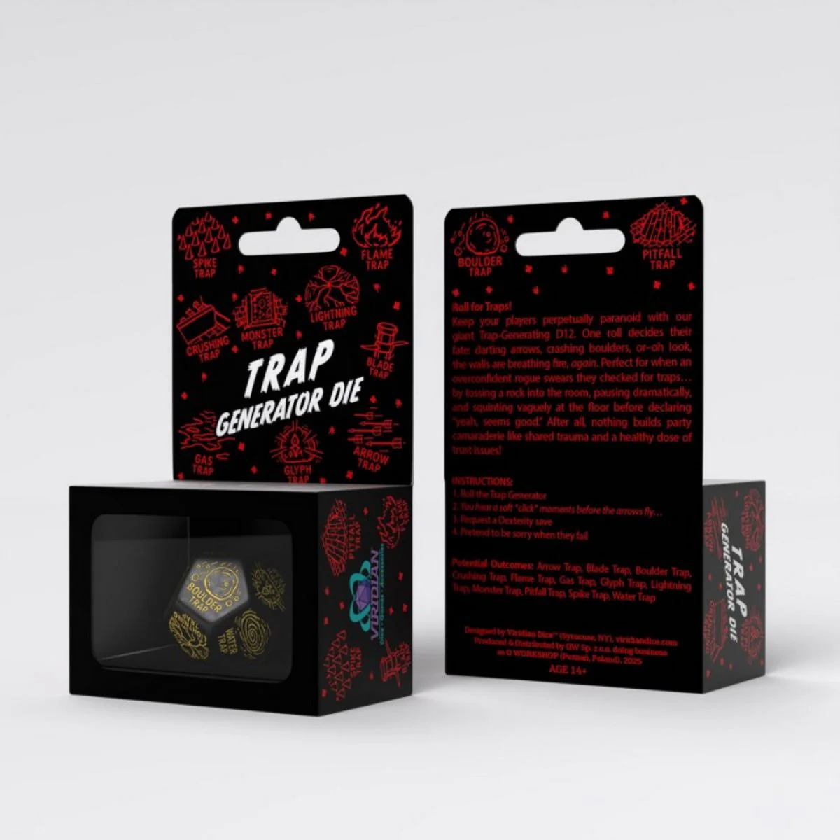 Q Workshop - Trap Generator Die - Black/Yellow