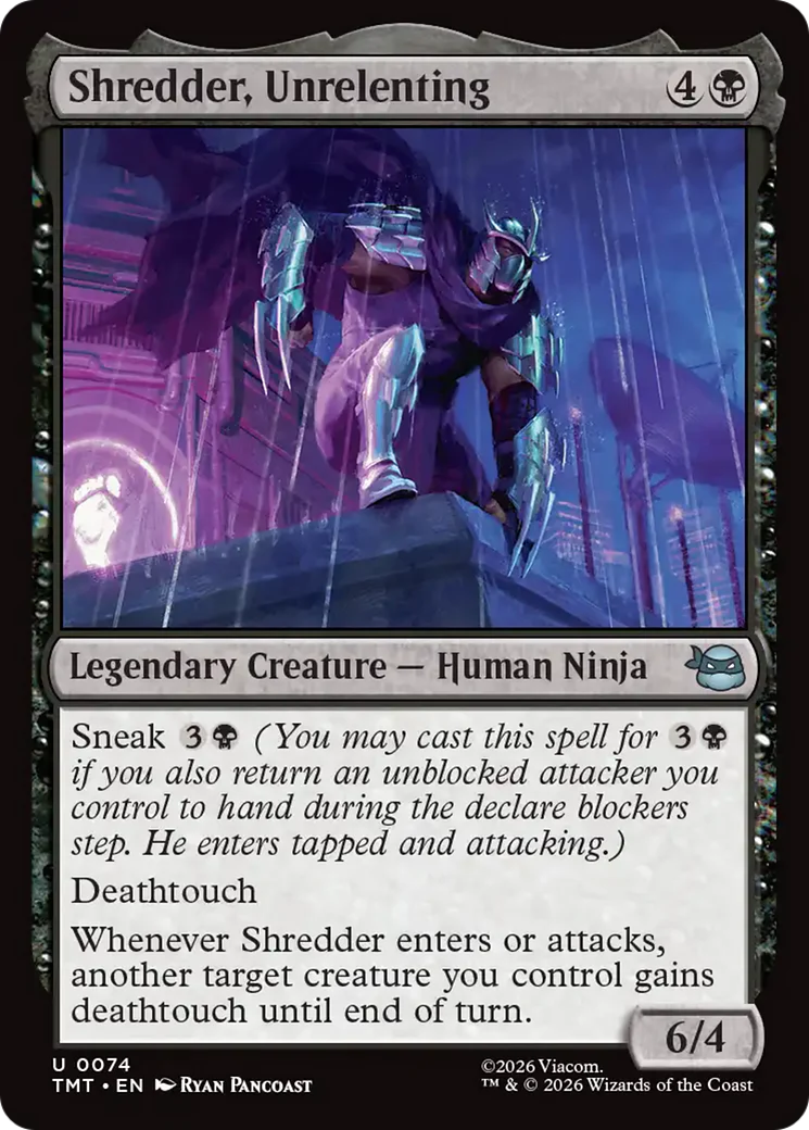 Shredder, Unrelenting [Teenage Mutant Ninja Turtles]