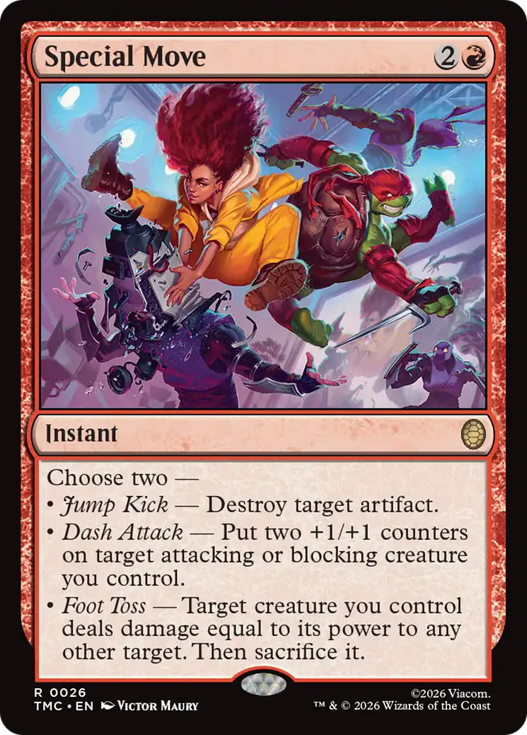 Special Move [Teenage Mutant Ninja Turtles Commander]