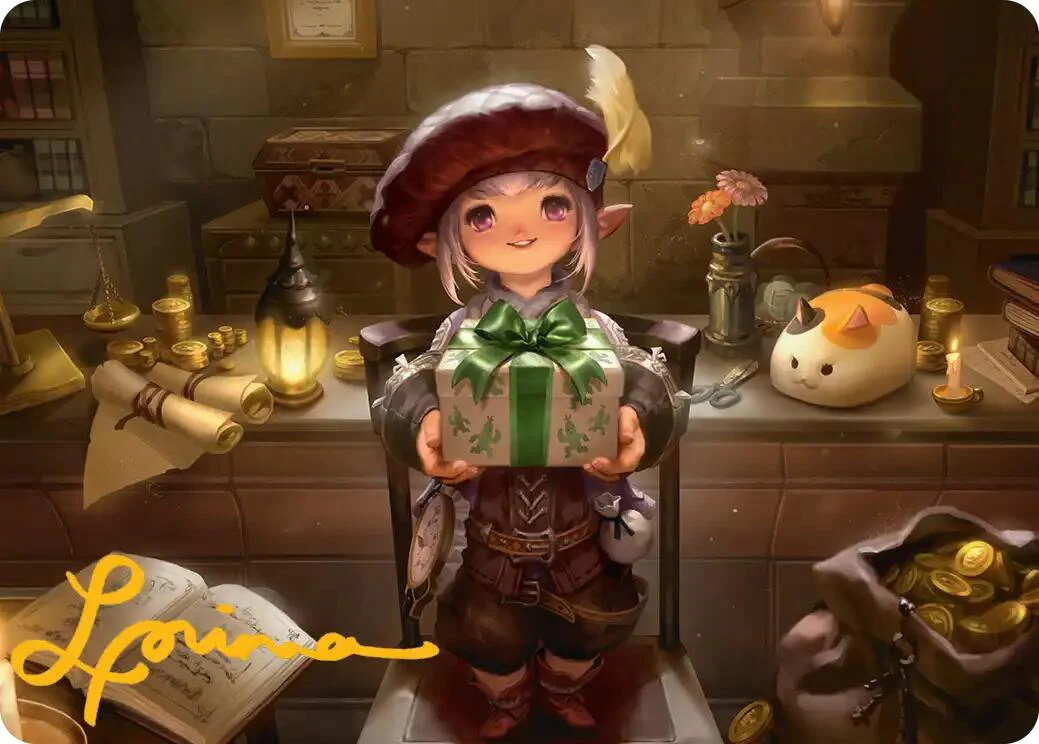 Tataru Taru Art Card (Gold-Stamped Signature) [FINAL FANTASY Art Series]