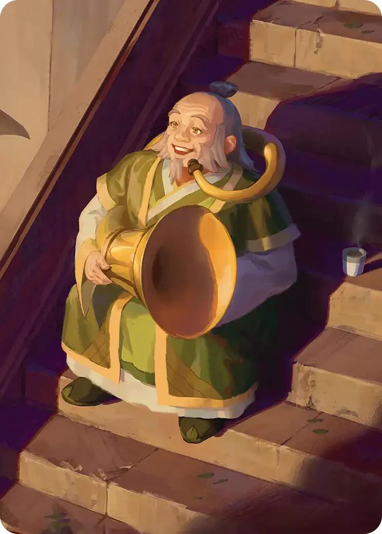 Uncle's Musings Art Card [Avatar: The Last Airbender Art Series]