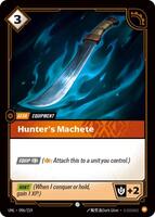 Hunter's Machete [096/219] Common -FOIL