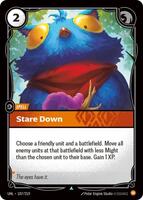 Stare Down [107/219] Uncommon -FOIL