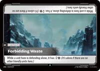 Forbidding Waste [210/219] Uncommon -FOIL