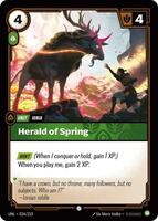 Herald of Spring [034/219] Common -FOIL
