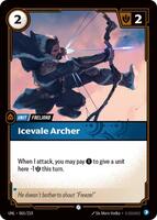 Icevale Archer [065/219] Common -FOIL