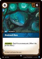 Ruined Rex [067/219] Common -FOIL