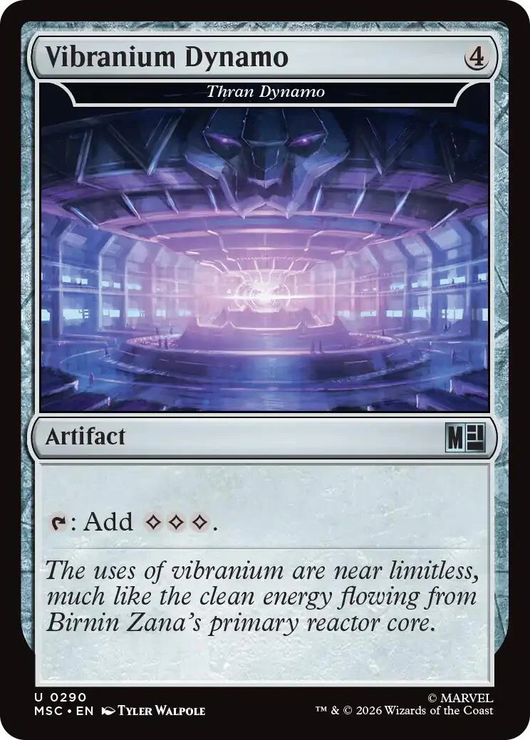 Vibranium Dynamo - Thran Dynamo [Marvel Super Heroes Commander]