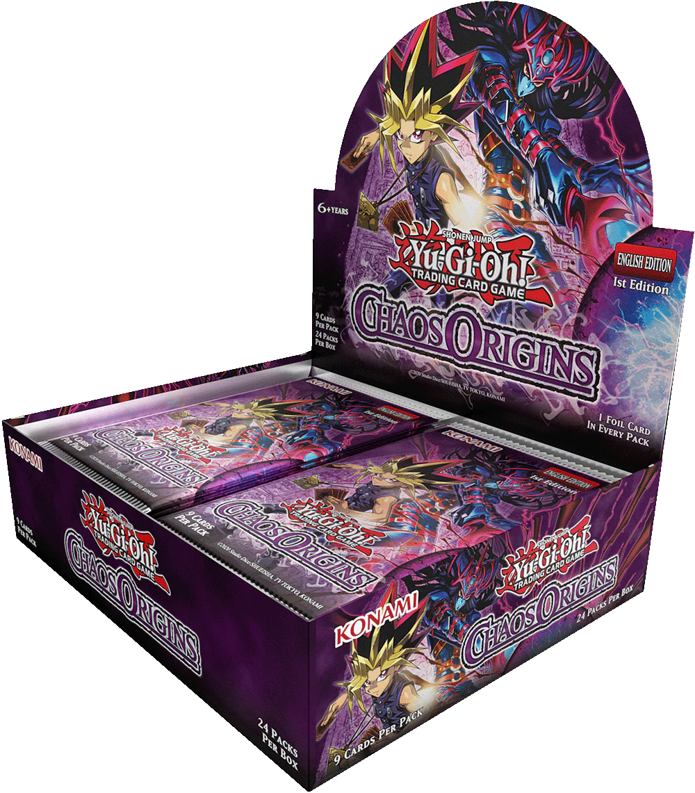 YGO Booster Box - Chaos Origins (1st Edition)