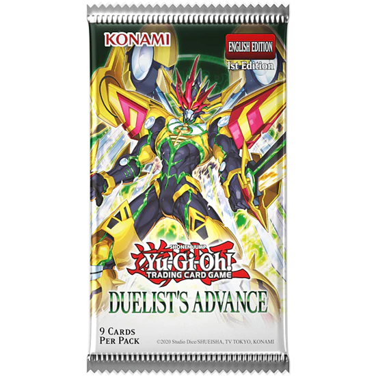 YGO Booster Pack - Duelist's Advance (1st Edition)