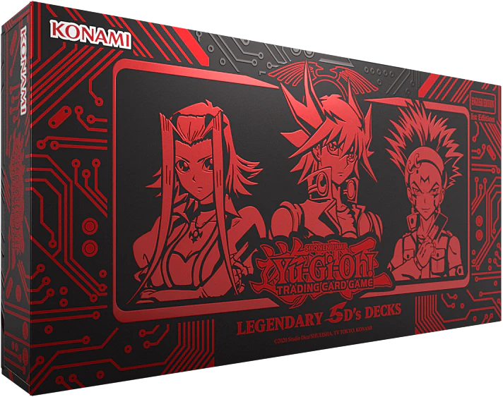 YGO Legendary 5D’s Decks (1st Edition)
